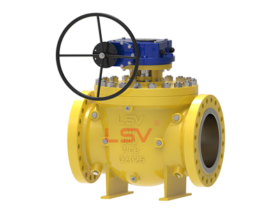 Top Entry Trunnion Ball Valve